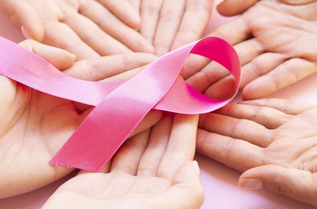 el color rosa cáncer de mama